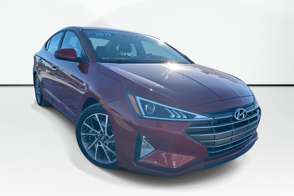 2019 Hyundai Elantra Luxury | Roof | Cam | HtdSeat | Lthr | Bluetooth