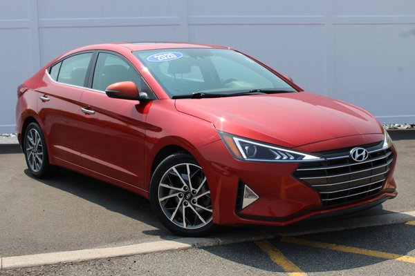 2020 Hyundai Elantra Luxury | Lthr | SunRoof | HtdSeats | Cam | Aux