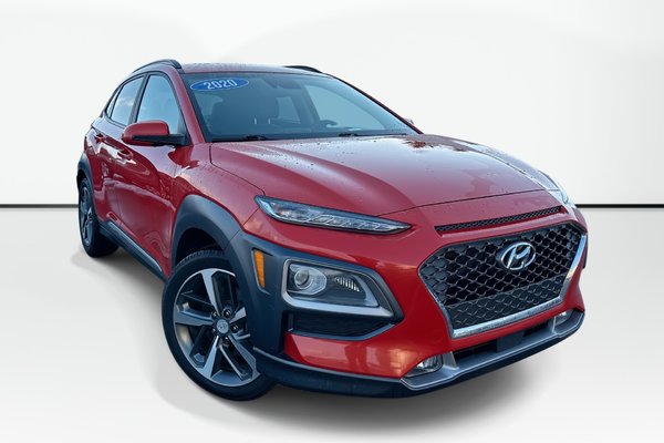 2020 Hyundai Kona Ultimate | Cam | Lthr | HtdSeats | Bluetooth | USB