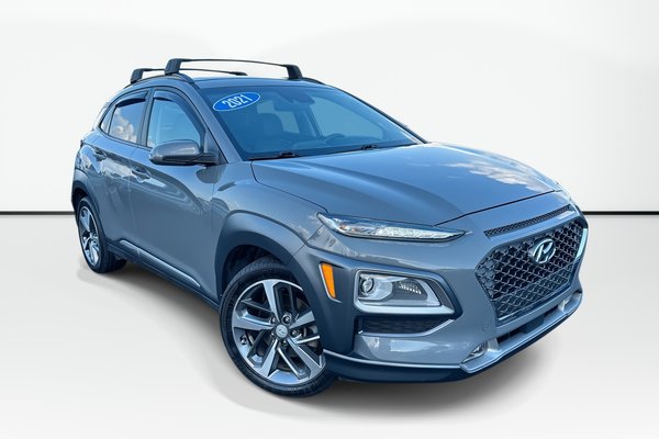2021 Hyundai Kona Ultimate | Lthr | Nav | Cam | HtdSeats | Bluetooth