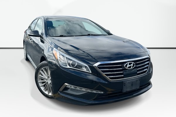 2017 Hyundai Sonata 2.4L Limited | Lthr | Cam | HtdSeat | Bluetooth