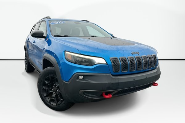 2019 Jeep Cherokee Trailhawk | Cam | HtdSeats | Lthr | Bluetooth | AC