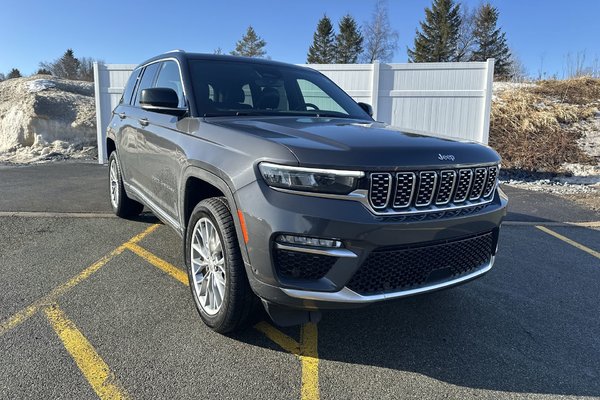 2022 Jeep Grand Cherokee Summit | Roof | HtdSeats | Cam | Warranty to 2027