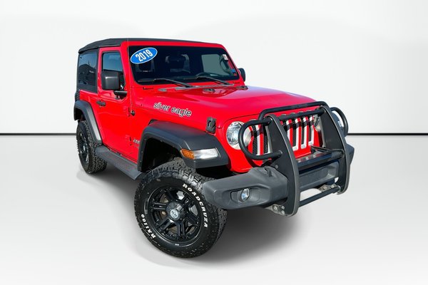 2019 Jeep Wrangler Sport | Bluetooth | 8 Spkrs | Fog Lamps | Tow Hks