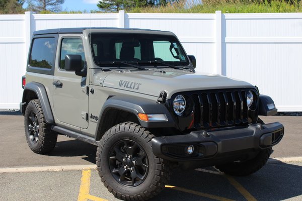 2023 Jeep Wrangler Willys Sport | 6-Speed | Cam | Warranty to 2028