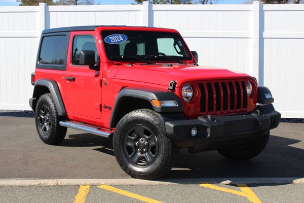 2024 Jeep Wrangler SPORT | Cam | USB | Bluetooth | Warranty to 2028