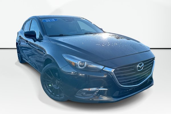 2018 Mazda Mazda3 Sport GT | Cam | Roof | HtdSeats | Bluetooth | Aux | AC