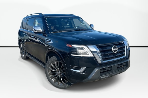 2022 Nissan Armada Platinum | Nav | Leather | Roof | Warranty to 2026