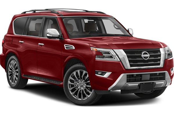 2023 Nissan Armada Platinum | Lthr | Roof | Cam | Warranty to 2028