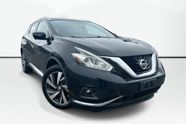 2015 Nissan Murano Platinum | Cam | HtdSeats | Bluetooth | USB | Aux