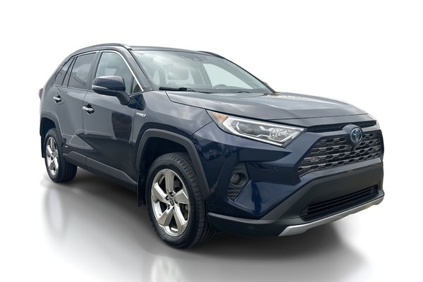 2021 Toyota RAV4 Hybrid Limited | Cam | HtdSeat | Warranty to 2026