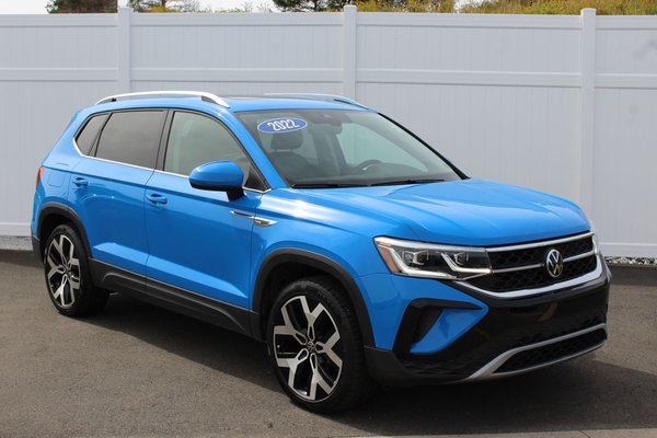 2022 Volkswagen Taos Highline | Lthr | SunRoof | Cam | HtdSeats | USB
