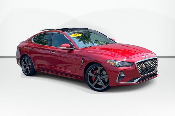 2019 GENESIS G70 3.3T Sport | Leather | Sunroof | Nav | Cam | USB