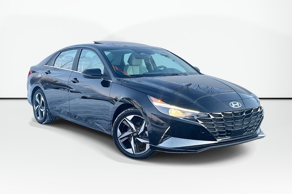 2023 Hyundai ELANTRA HYBRID Luxury | Leather | Roof | Cam | USB | HtdWheel