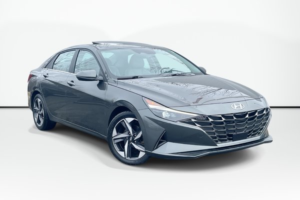 2021 Hyundai Elantra Ultimate Tech | Leather | Roof | Nav | Cam | USB