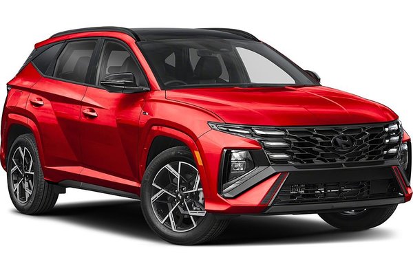 2025 Hyundai TUCSON HYBRID N-Line | Leather | Roof | Cam | USB | HtdWheel
