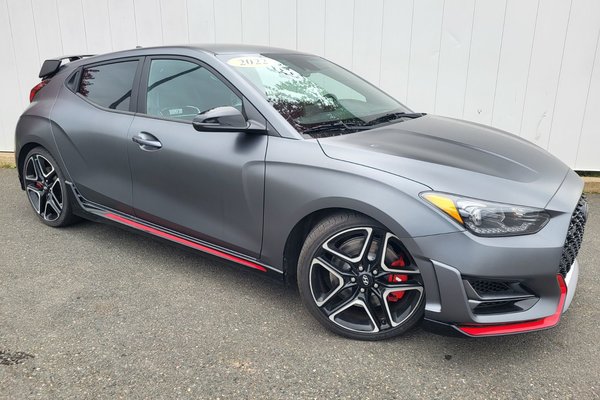 2022 Hyundai Veloster N | 6-Spd | 275hp | Cam | USB | Warranty to 2026