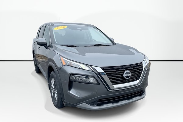 2022 Nissan ROGUE S | HtdWheel | Bluetooth | Cam | Warranty to 2027