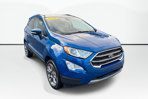2018 Ford EcoSport Titanium | Leather | HtdSeats | Bluetooth