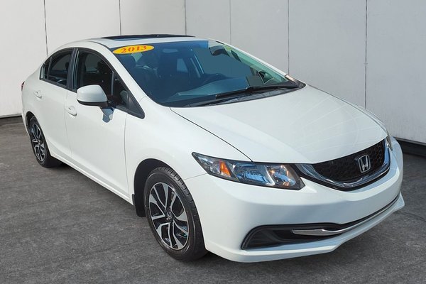 2013 Honda Civic Sdn EX | Roof | USB | HtdSeats | Bluetooth | Keyless