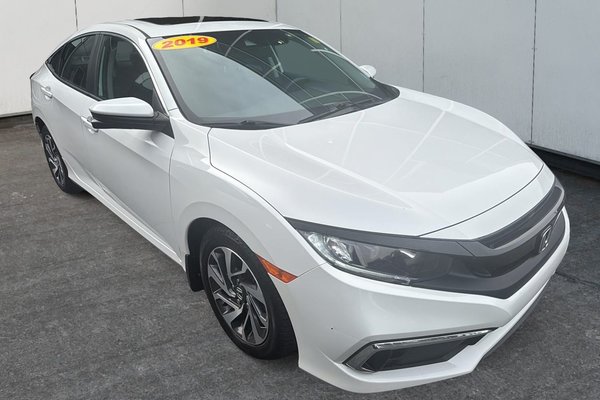2019 Honda Civic Sedan EX | Roof | Cam | USB | HtdSeats | Bluetooth