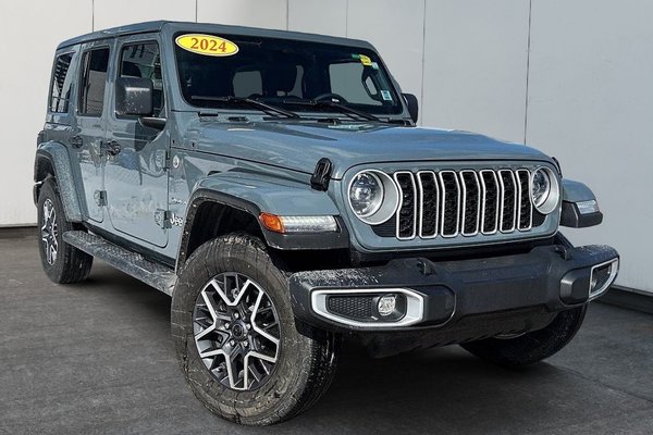 2024 Jeep Wrangler Sahara | Leather | Cam | USB | Warranty to 2028