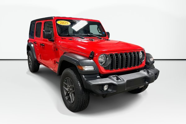 2025 Jeep Wrangler Sport S | Cam | USB | HtdSeats | Bluetooth