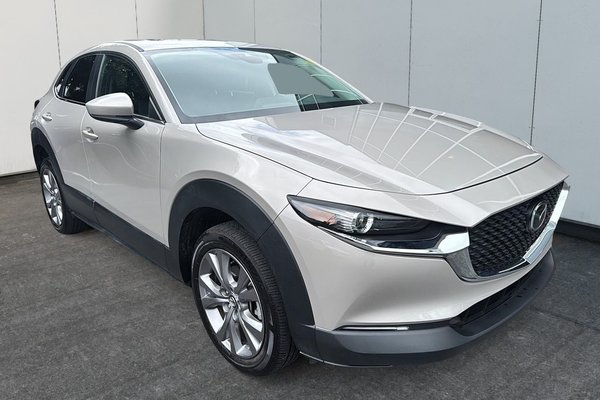 2022 Mazda CX-30 GS | Leather | Sunroof | Cam | USB | HtdWheel