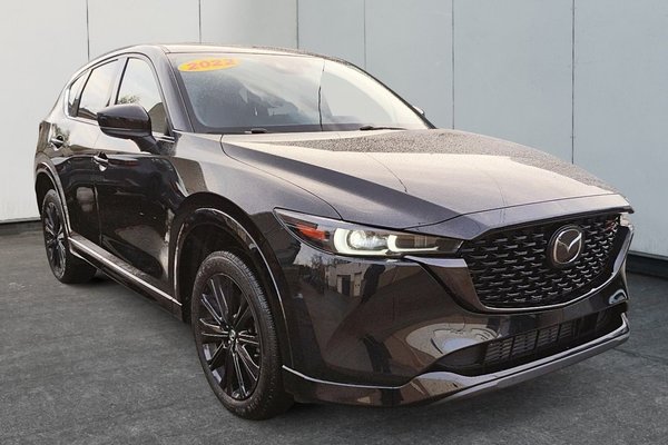 2022 Mazda CX-5 Sport Design w/Turbo | Leather | Roof | Nav | Cam