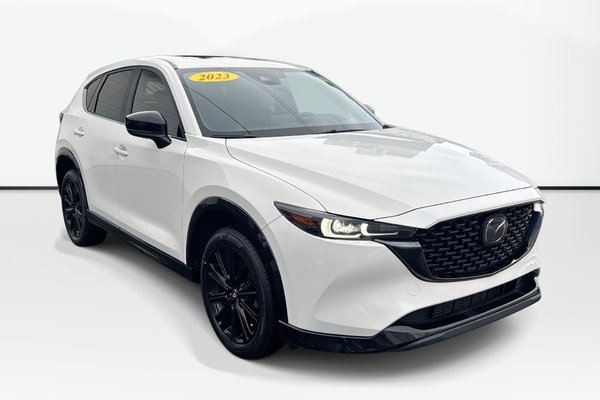 2023 Mazda CX-5 Sport Design w/Turbo | Leather | Roof | Nav | Cam