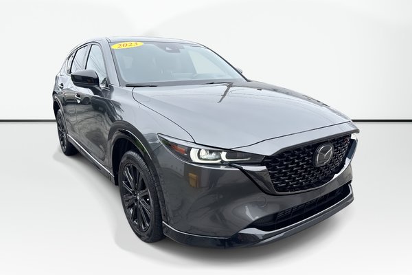 2023 Mazda CX-5 Sport Design w/Turbo | Leather | Roof | Nav | Cam