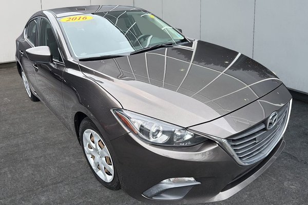 2016 Mazda Mazda3 GX | Cam | USB | HtdSeats | Bluetooth | Keyless