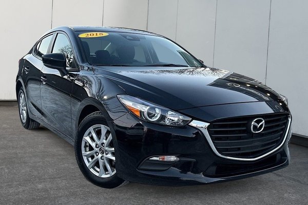 2018 Mazda Mazda3 GS | Cam | USB | HtdSeats | Bluetooth | Keyless