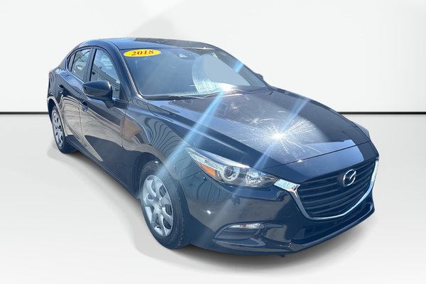 2018 Mazda Mazda3 GS | Cam | USB | HtdSeats | Bluetooth | Keyless