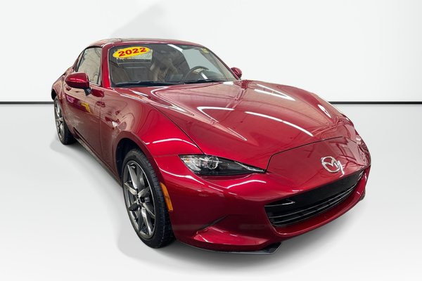 2022 Mazda MX-5 RF GT | Leather | Nav | USB | HtdSeats | Bluetooth