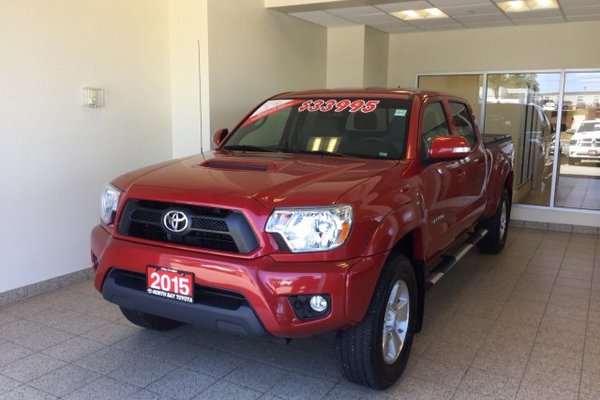 Used 2015 Toyota Tacoma 4wd Double Cab V6 Auto At North Bay Toyota In Ontario Up1977