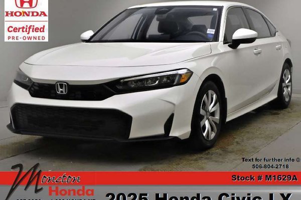 2025 Honda Civic Sedan LX