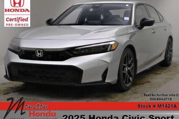 2025 Honda Civic Sedan Sport