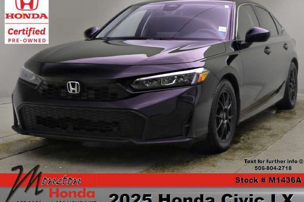2025 Honda Civic Sedan LX