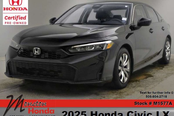 2025 Honda Civic Sedan LX