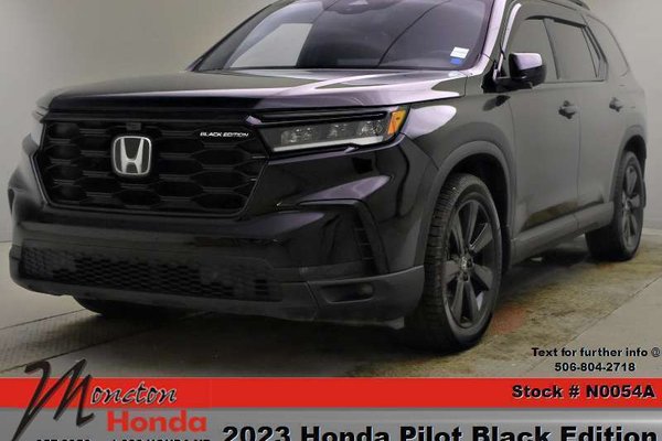 2023 Honda Pilot Black Edition