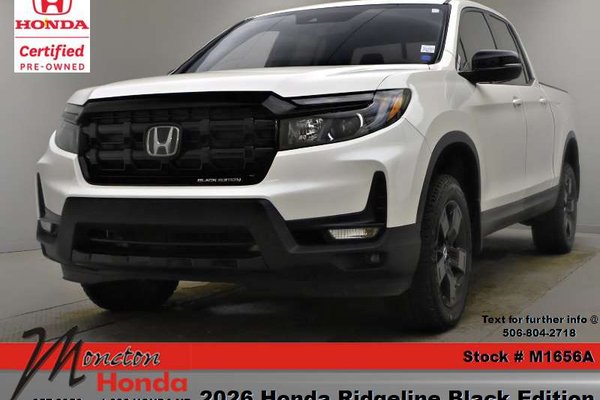 2026 Honda Ridgeline Black Edition