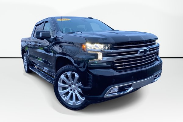 2021 Chevrolet SILVERADO 1500 HIGH COUNTRY | Diesel | Roof | Cam | USB | Cruise
