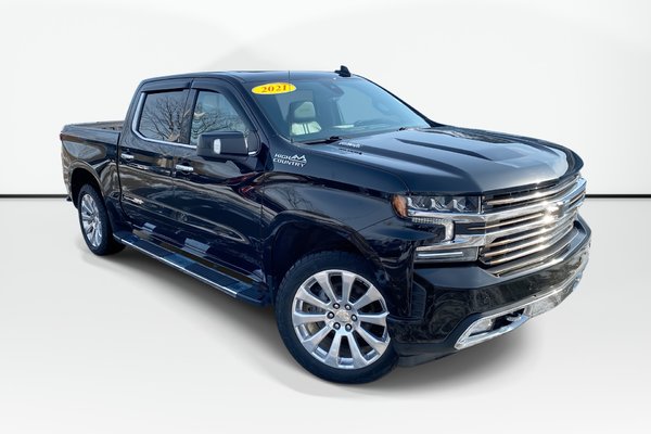 2021 Chevrolet SILVERADO 1500 HIGH COUNTRY | Diesel | Roof | Cam | USB | Cruise