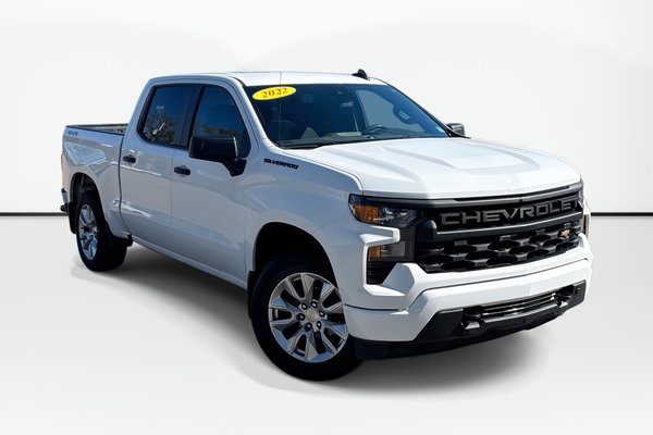 2022 Chevrolet Silverado 1500 Custom | Cam | USB | Cruise | Warranty to 2028