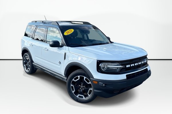 2021 Ford Bronco Sport Outer Banks | Leather | Roof | HtdWheel | Cam