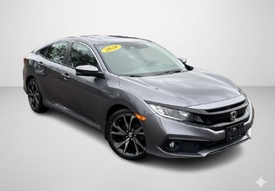 2020 Honda Civic Sport | Roof | Cam | USB | Htd Seats | Bluetooth