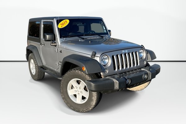 2018 Jeep Wrangler JK Sport S | USB | Bluetooth | Cruise