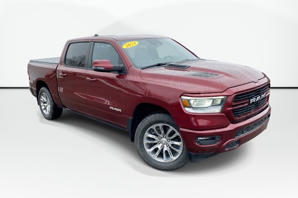 2024 Ram 1500 LARAMIE | Leather | Cam | ParkSensor | HtdMirrors
