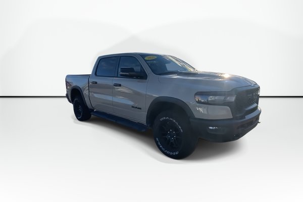 2025 Ram 1500 REBEL | Leather | Cam | HtWheel | Warranty to 2029